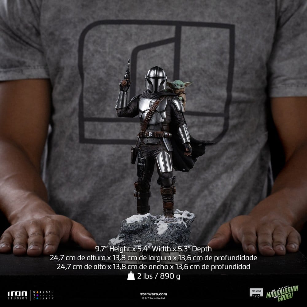 The Mandalorian & Grogu Art Scale Statue 1/10 The Mandalorian and Grogu 25 cm - Preorder - ETA: 25.01.2027