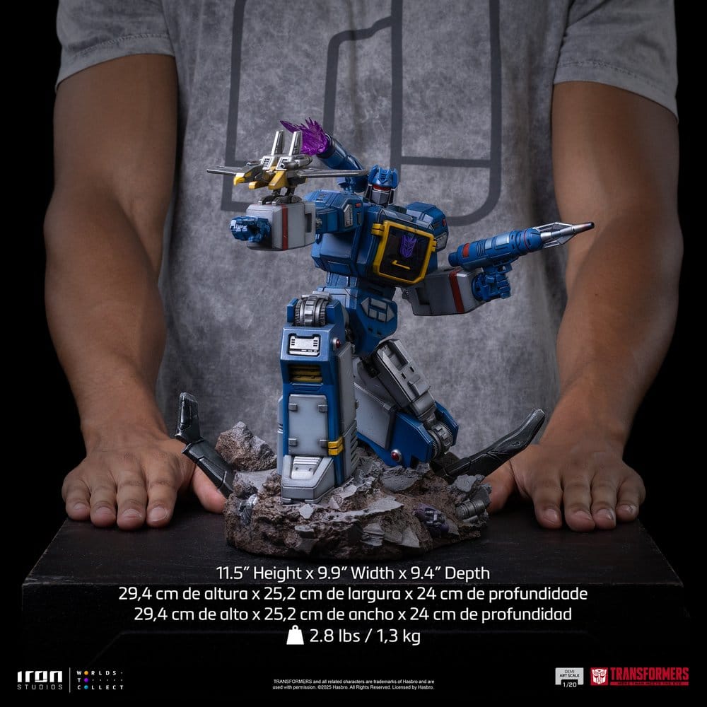 Transformers Demi Scale Statue 1/20 Soundwave 29 cm - Preorder - ETA: 25.05.2027