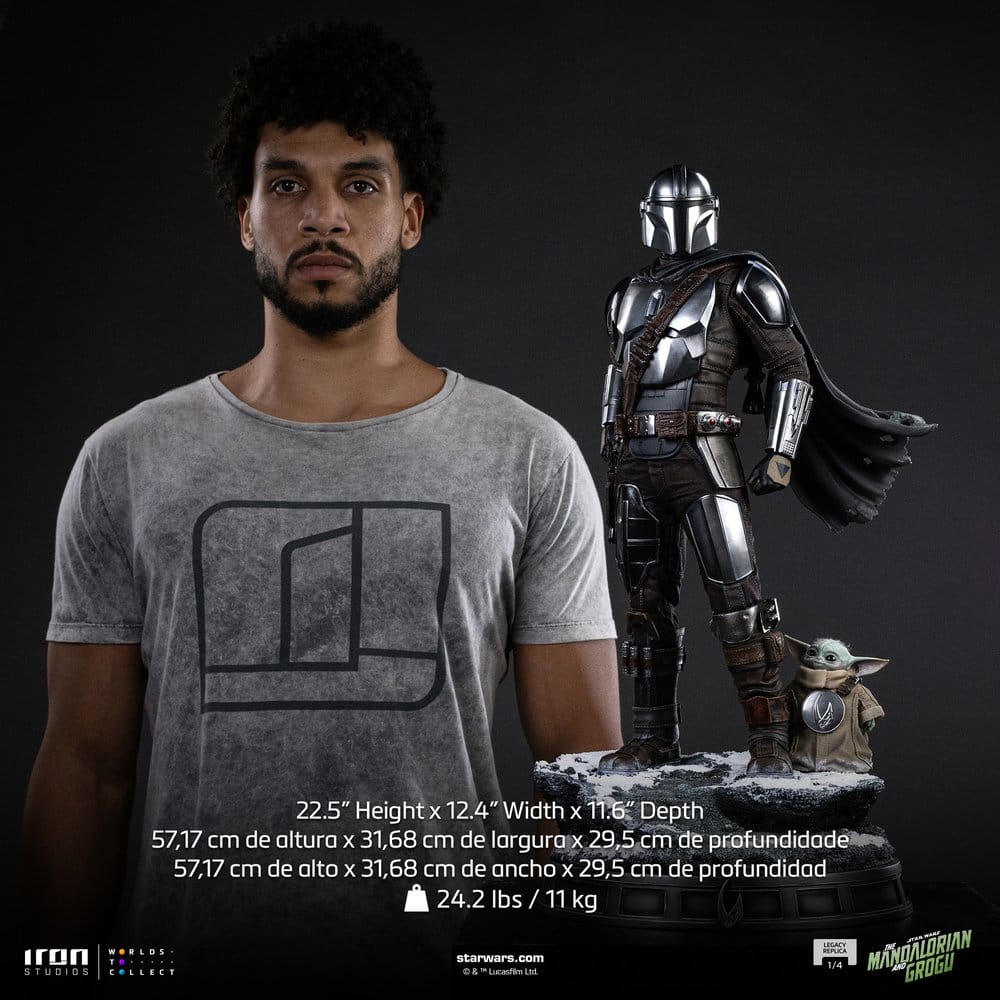 The Mandalorian & Grogu Legacy Replica Statue 1/4 The Mandalorian and Grogu 57 cm - Preorder - ETA: 25.05.2027