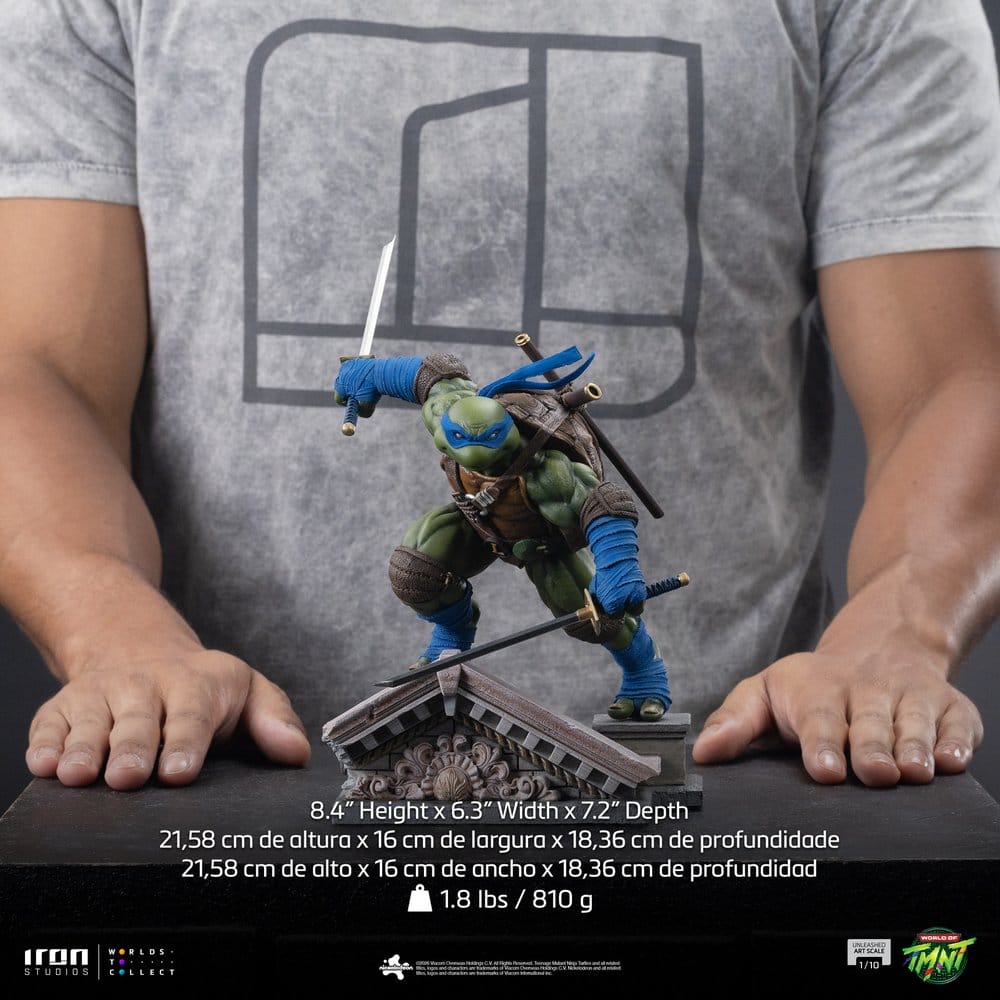 Teenage Mutant Ninja Turtles Art Scale Statue 1/10 Leonardo Unleashed 22 cm - Preorder - ETA: 25.02.2027