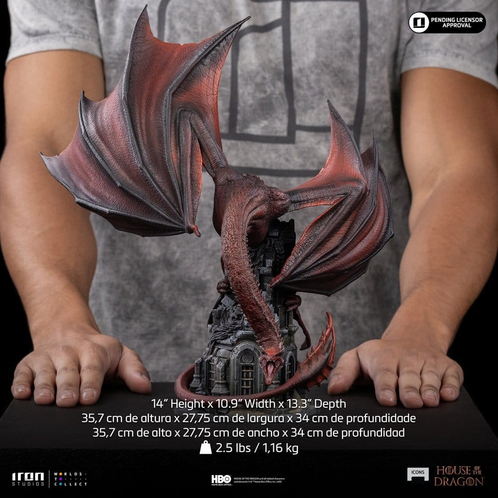 House of the Dragon Icons Statue Caraxes 36 cm - Preorder - ETA: 25.05.2027