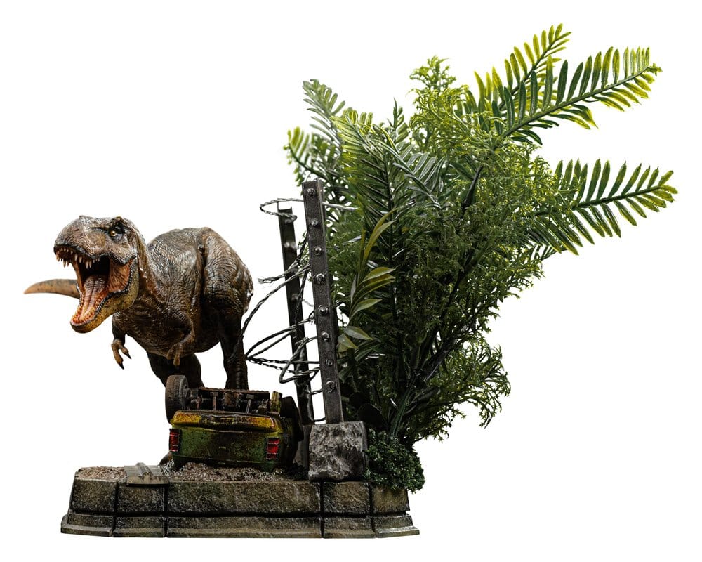 Jurassic Park Icons Statue T-Rex Breakout Set A 17 cm - Preorder - ETA: 25.05.2027