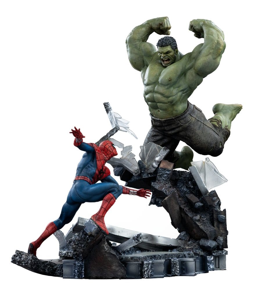Marvel Comics Art Scale Statue 1/10 Spider-Man vs Hulk 38 cm - Preorder - ETA: 25.08.2027