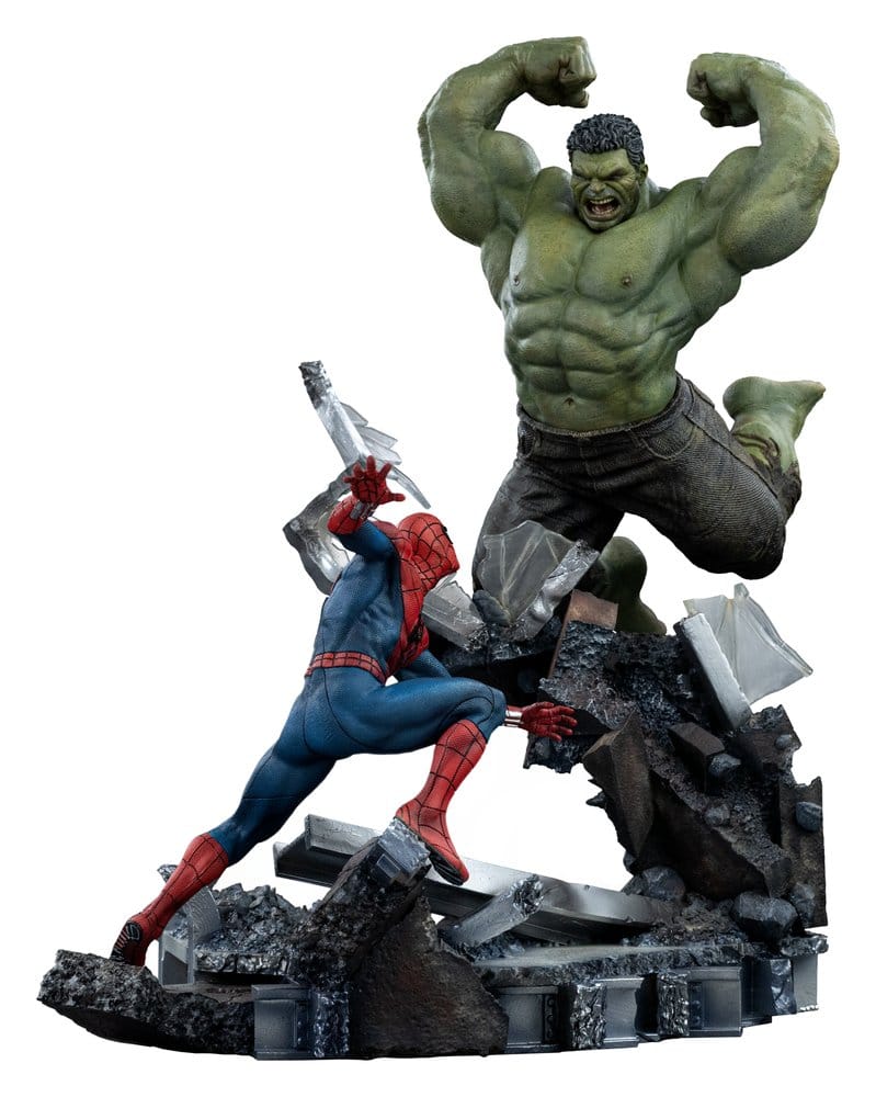 Marvel Comics Art Scale Statue 1/10 Spider-Man vs Hulk 38 cm - Preorder - ETA: 25.08.2027