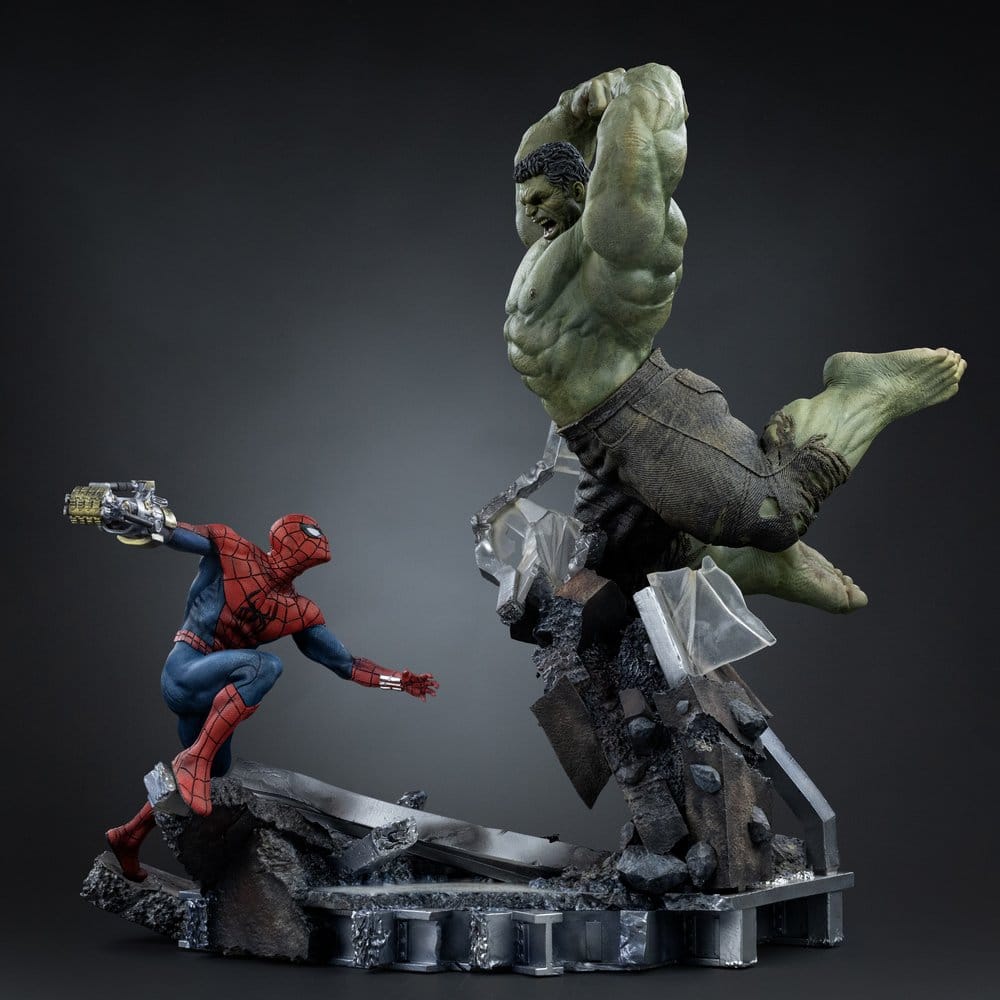 Marvel Comics Art Scale Statue 1/10 Spider-Man vs Hulk 38 cm - Preorder - ETA: 25.08.2027