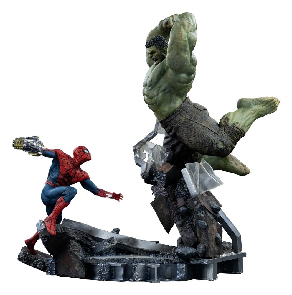 Marvel Comics Art Scale Statue 1/10 Spider-Man vs Hulk 38 cm - Preorder - ETA: 25.08.2027
