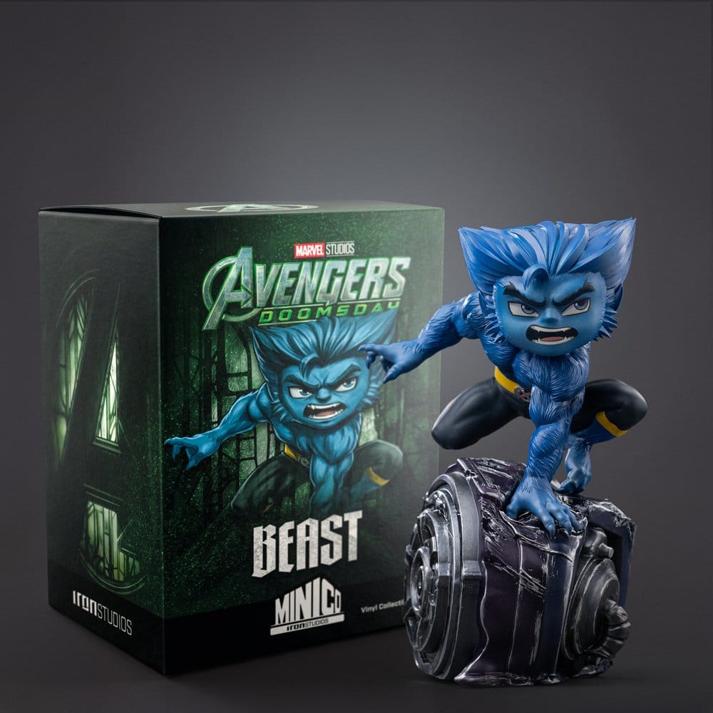 Avengers: Doomsday MiniCo Minifigur Beast (Hank McCoy) 17 cm - Preorder - ETA: 25.02.2027