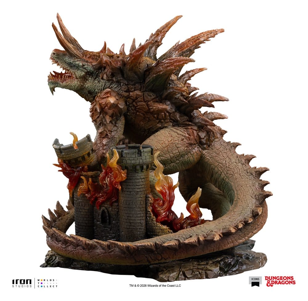 Dungeons & Dragons Tarrasque Icons Statue Tarrasque 24 cm - Preorder - ETA: 25.11.2027