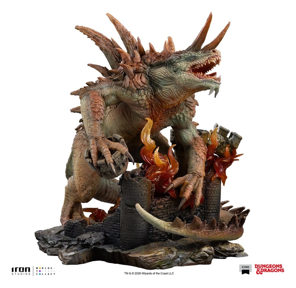 Dungeons & Dragons Tarrasque Icons Statue Tarrasque 24 cm - Preorder - ETA: 25.11.2027