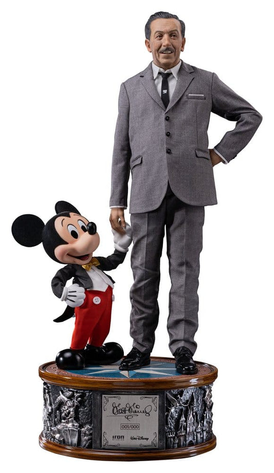 Disney Classics Legacy Replica Statue 1/4 Walt Disney & Mickey Mouse 59 cm - Preorder - ETA: 25.06.2027
