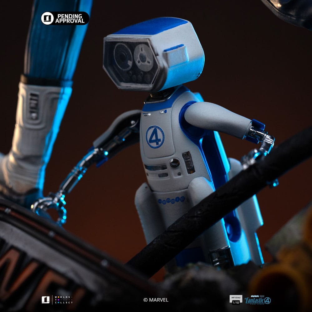 Fantastic Four Art Scale Statue 1/10 Mr. Fantastic and H.E.R.B.I.E 26 cm             - Versand: 5-7 Tage nach Bestellung