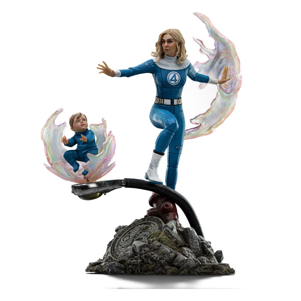 Fantastic Four Art Scale Statue 1/10 Invisible Woman and Franklin 28 cm             - Preorder - ETA: 14.01.2026