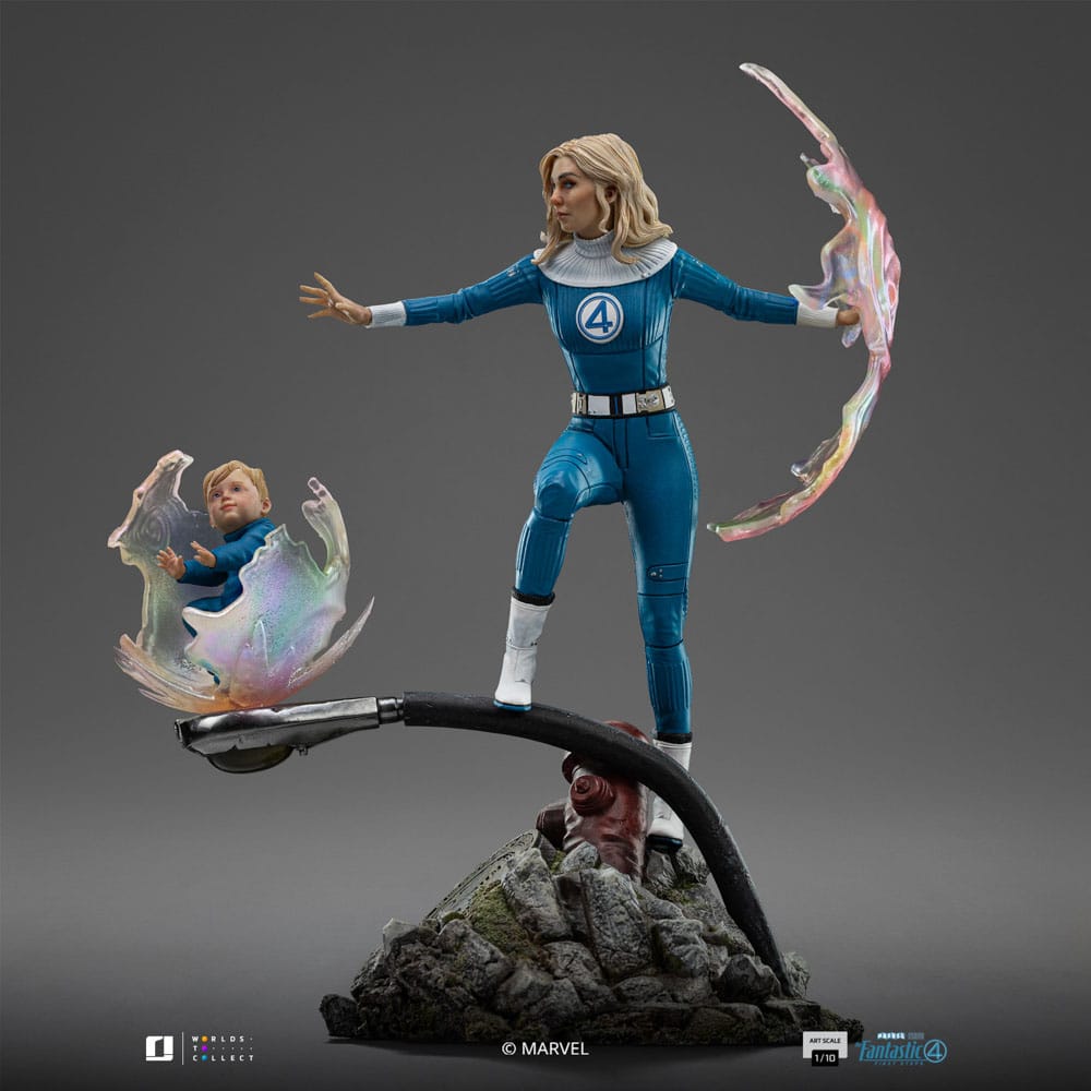 Fantastic Four Art Scale Statue 1/10 Invisible Woman and Franklin 28 cm             - Preorder - ETA: 14.01.2026