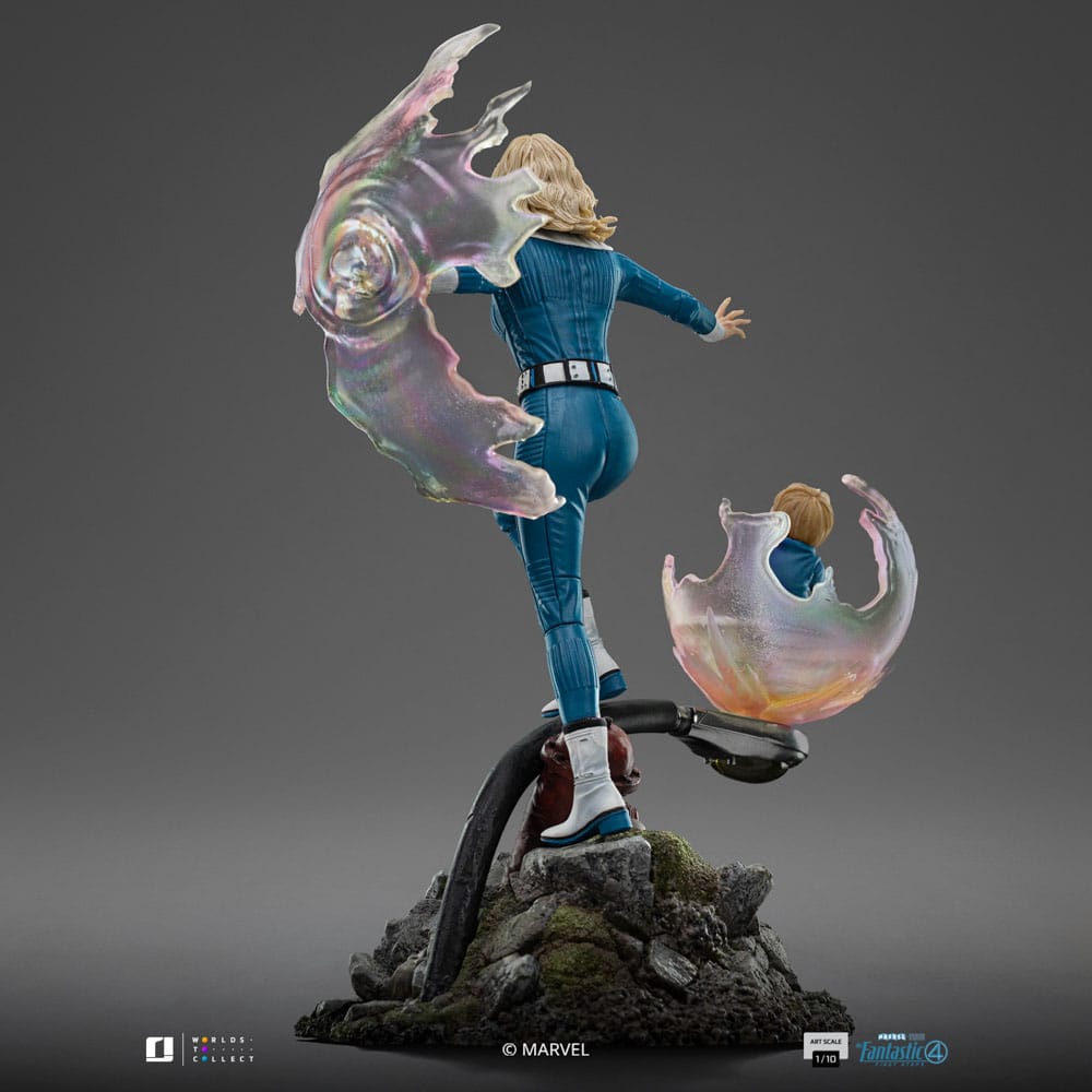 Fantastic Four Art Scale Statue 1/10 Invisible Woman and Franklin 28 cm             - Preorder - ETA: 14.01.2026
