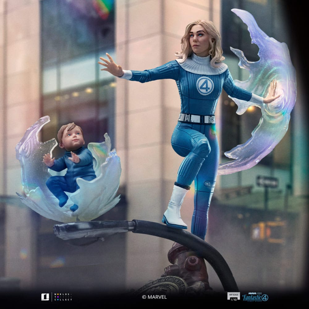 Fantastic Four Art Scale Statue 1/10 Invisible Woman and Franklin 28 cm             - Preorder - ETA: 14.01.2026