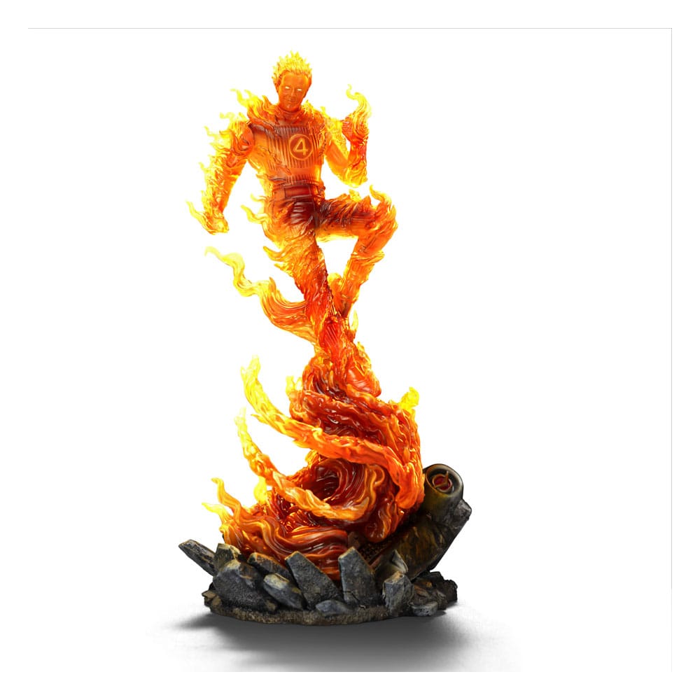 Fantastic Four Art Scale Statue 1/10 Human Torch 30 cm             - Versand: 7 Tage nach Bestellung