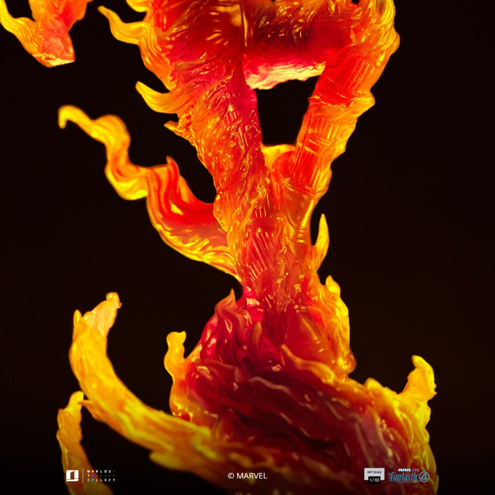 Fantastic Four Art Scale Statue 1/10 Human Torch 30 cm             - Versand: 7 Tage nach Bestellung
