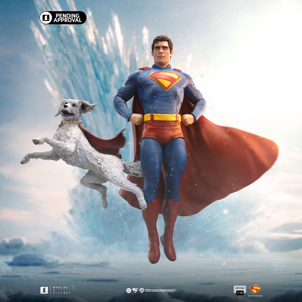 Superman Legacy Art Scale Statue 1/10 Superman & Krypto 32 cm             - Preorder - ETA: 10.12.2026