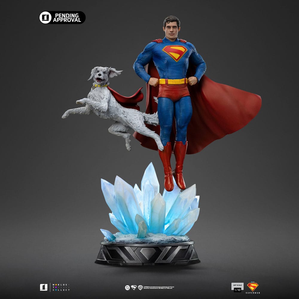 Superman Legacy Art Scale Statue 1/10 Superman & Krypto 32 cm             - Preorder - ETA: 10.12.2026