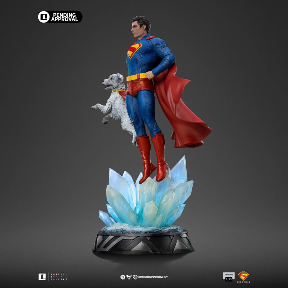 Superman Legacy Art Scale Statue 1/10 Superman & Krypto 32 cm             - Preorder - ETA: 10.12.2026