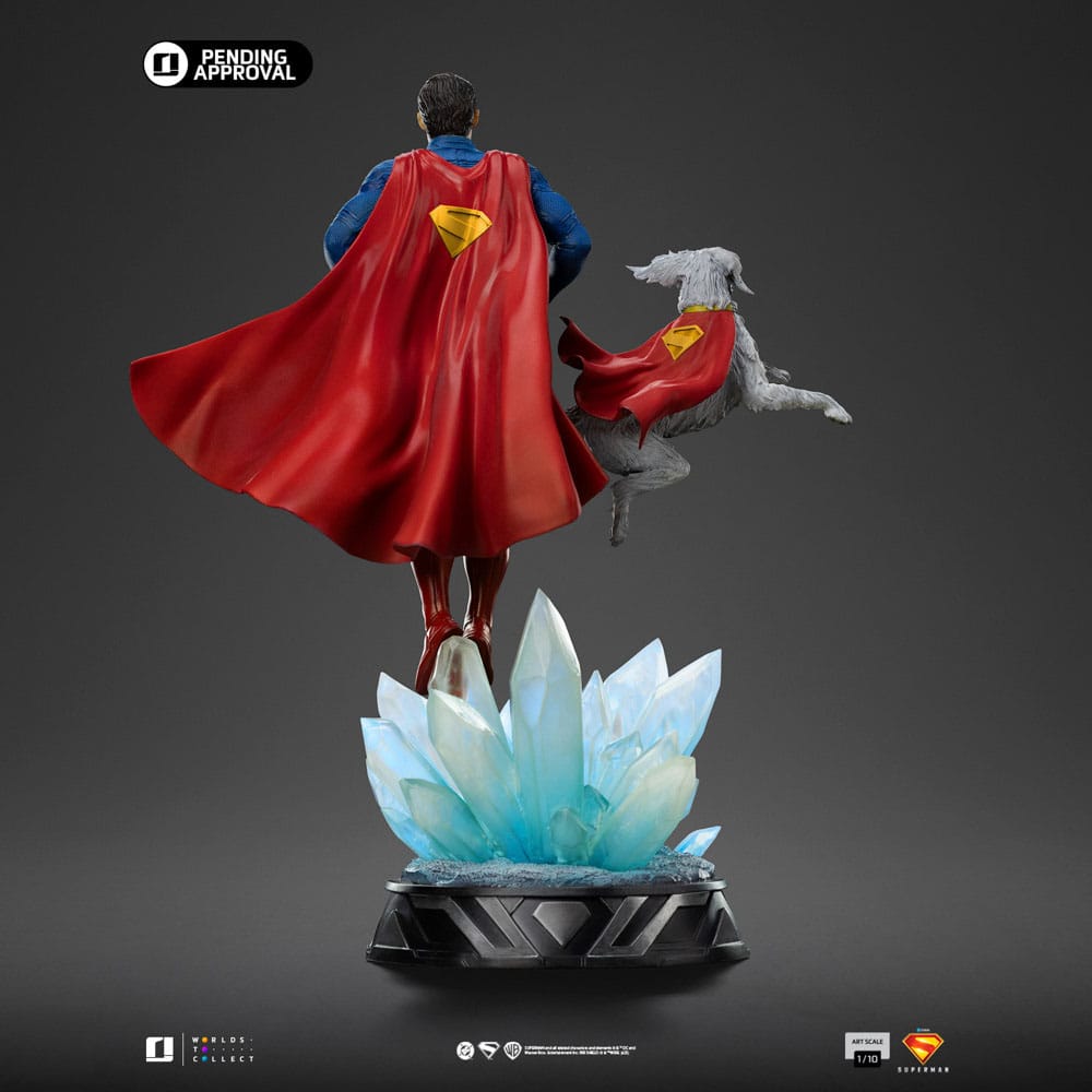 Superman Legacy Art Scale Statue 1/10 Superman & Krypto 32 cm             - Preorder - ETA: 10.12.2026