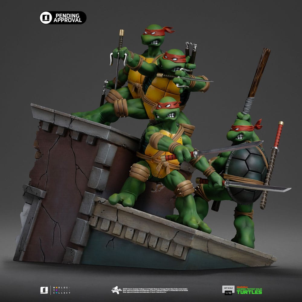 Teenage Mutant Ninja Turtles Art Scale Statue 1/10 Teenage Mutant Ninja Turtles Kevin Eastman Version 24 cm               - Preorder - ETA: 25.05.2026