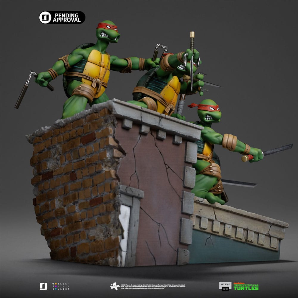 Teenage Mutant Ninja Turtles Art Scale Statue 1/10 Teenage Mutant Ninja Turtles Kevin Eastman Version 24 cm               - Preorder - ETA: 25.05.2026