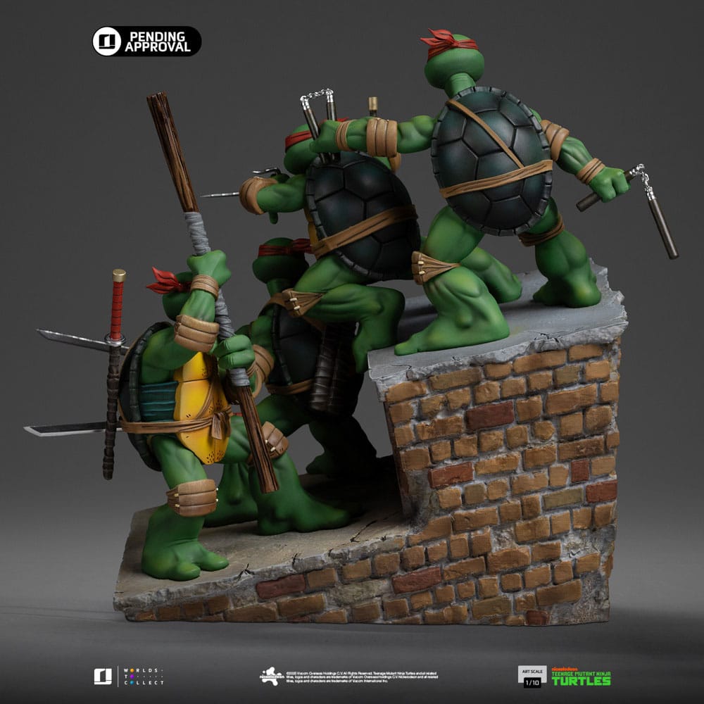 Teenage Mutant Ninja Turtles Art Scale Statue 1/10 Teenage Mutant Ninja Turtles Kevin Eastman Version 24 cm               - Preorder - ETA: 25.05.2026