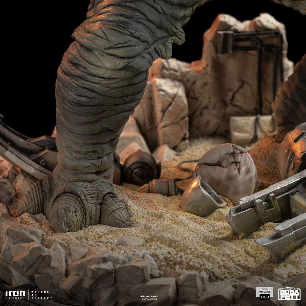 Das Buch von Boba Fett Demi Art Scale Statue 1/20 Boba Fett & Rancor 38 cm - Preorder - ETA: Mitte 08.2025