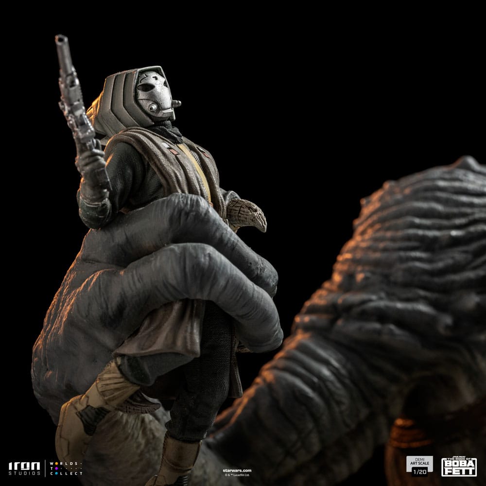 Das Buch von Boba Fett Demi Art Scale Statue 1/20 Boba Fett & Rancor 38 cm - Preorder - ETA: Mitte 08.2025