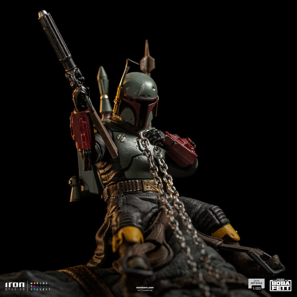 Das Buch von Boba Fett Demi Art Scale Statue 1/20 Boba Fett & Rancor 38 cm - Preorder - ETA: Mitte 08.2025