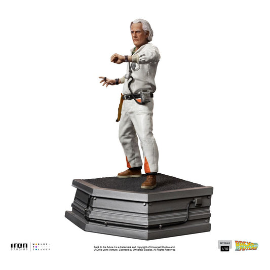 Zurück in die Zukunft Art Scale Statue 1/10 Doc Brown 22 cm - Versand: 5-7 Tage nach Bestellung