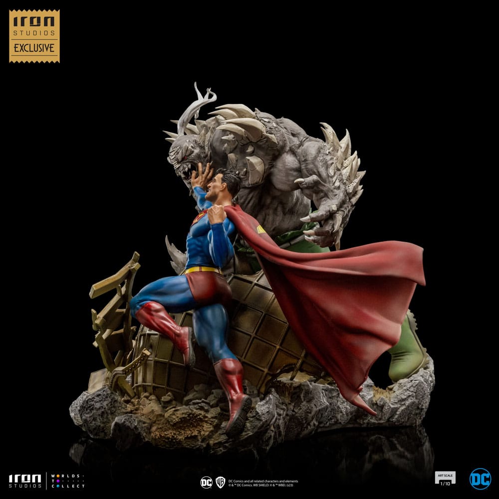 DC Comics BDS Art Scale Statue 1/10 Superman vs Doomsday heo EU Exclusive 30 cm - Versand: 7 Tage nach Bestellung