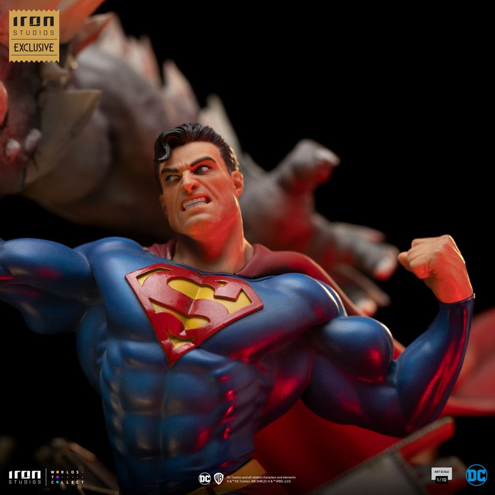 DC Comics BDS Art Scale Statue 1/10 Superman vs Doomsday heo EU Exclusive 30 cm - Versand: 7 Tage nach Bestellung