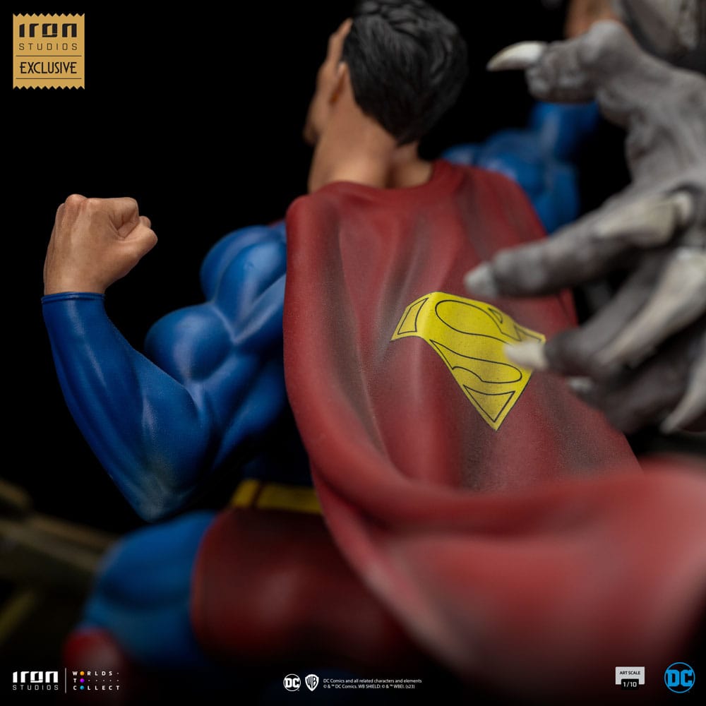 DC Comics BDS Art Scale Statue 1/10 Superman vs Doomsday heo EU Exclusive 30 cm - Versand: 7 Tage nach Bestellung