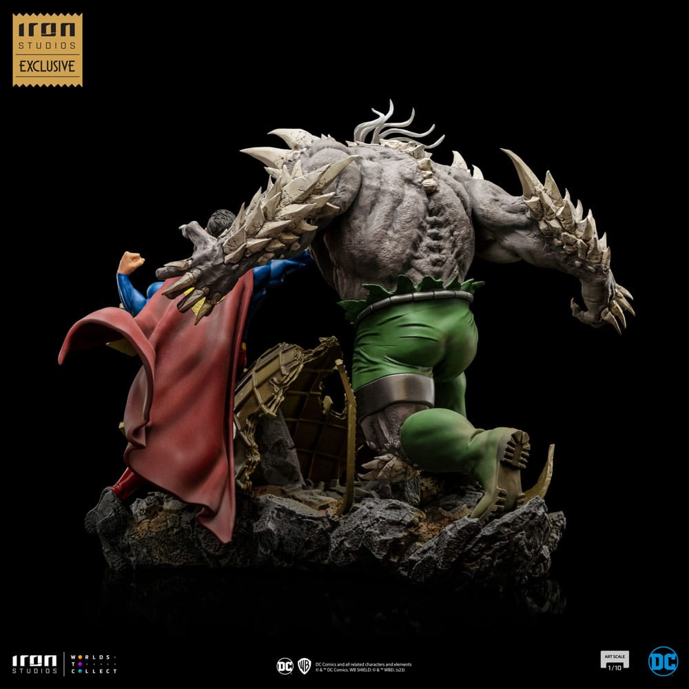 DC Comics BDS Art Scale Statue 1/10 Superman vs Doomsday heo EU Exclusive 30 cm - Versand: 7 Tage nach Bestellung