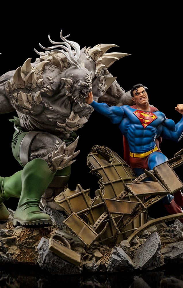DC Comics BDS Art Scale Statue 1/10 Superman vs Doomsday heo EU Exclusive 30 cm - Versand: 7 Tage nach Bestellung