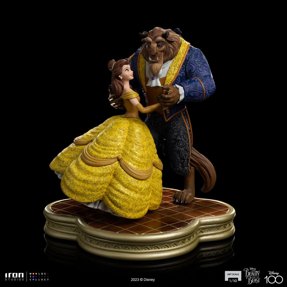 Disney Art Scale Statue 1/10 Beauty and the Beast 24 cm - Versand: 5-7 Tage nach Bestellung
