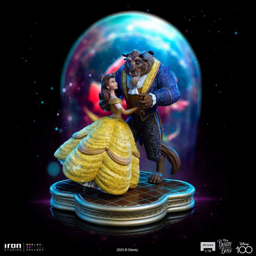 Disney Art Scale Statue 1/10 Beauty and the Beast 24 cm - Versand: 5-7 Tage nach Bestellung
