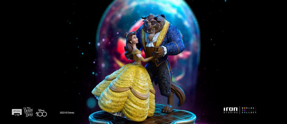 Disney Art Scale Statue 1/10 Beauty and the Beast 24 cm - Versand: 5-7 Tage nach Bestellung