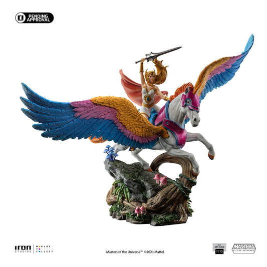 Masters of the Universe BDS Art Scale Statue 1/10 She-Ra and Swiftwind 42 cm - Versand: 5-7 Tage nach Bestellung