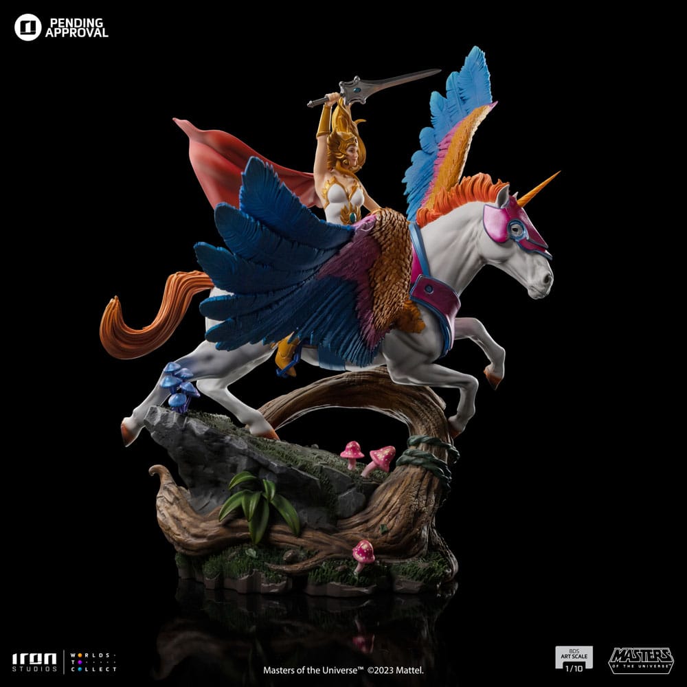 Masters of the Universe BDS Art Scale Statue 1/10 She-Ra and Swiftwind 42 cm - Versand: 5-7 Tage nach Bestellung