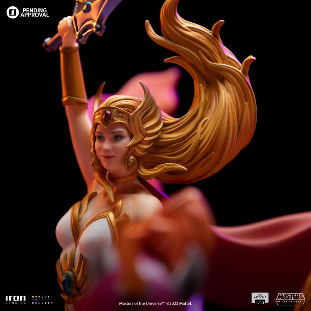Masters of the Universe BDS Art Scale Statue 1/10 She-Ra and Swiftwind 42 cm - Versand: 5-7 Tage nach Bestellung
