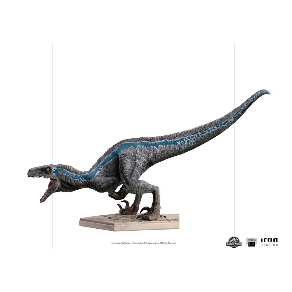 Jurassic World Fallen Kingdom Art Scale Statue 1/10 Blue 19 cm - Versand: 5-7 Tage nach Bestellung