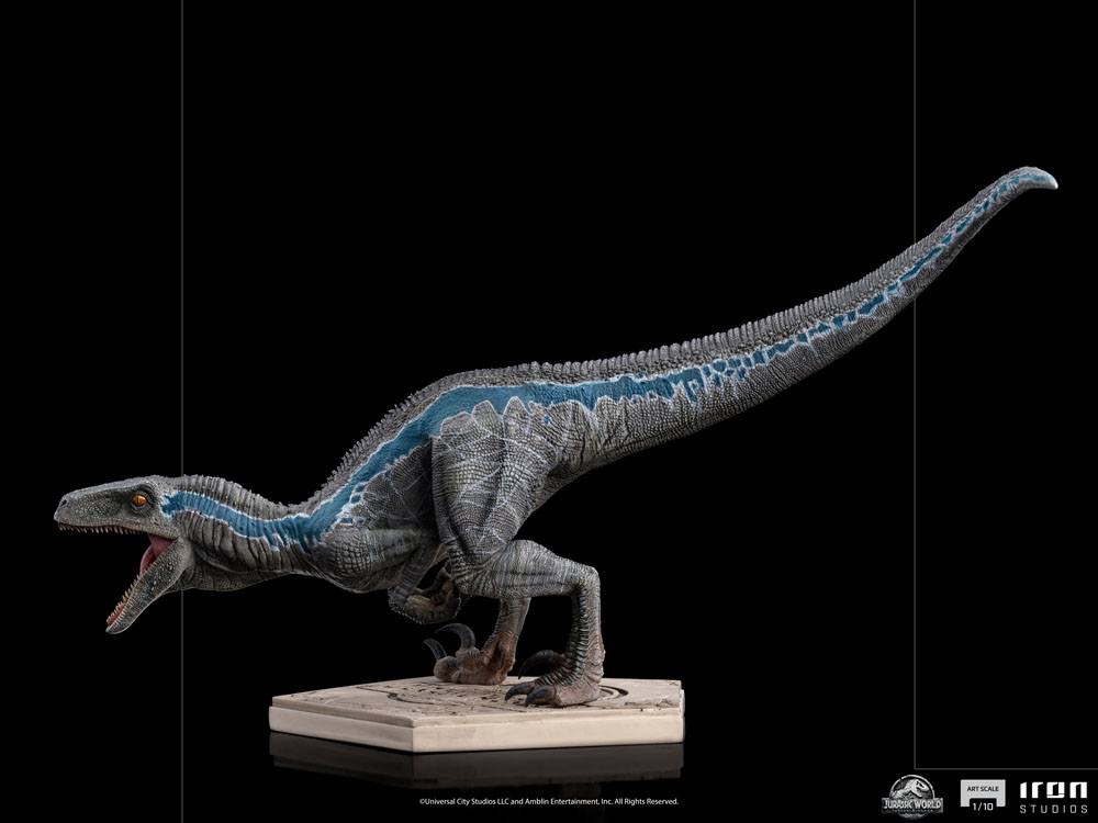 Jurassic World Fallen Kingdom Art Scale Statue 1/10 Blue 19 cm - Versand: 5-7 Tage nach Bestellung