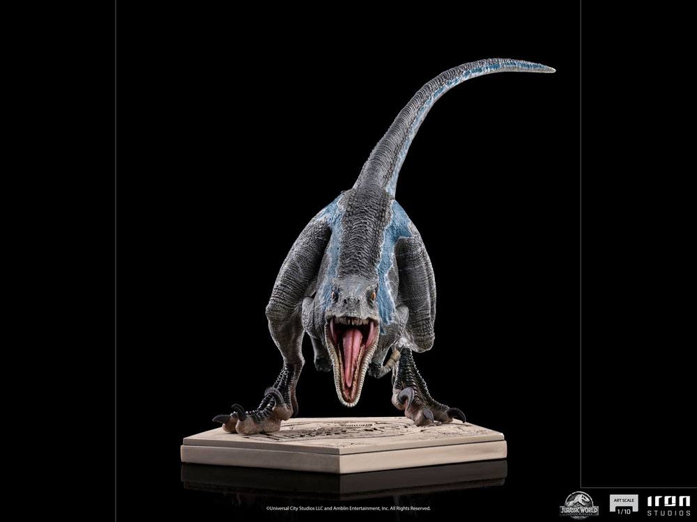 Jurassic World Fallen Kingdom Art Scale Statue 1/10 Blue 19 cm - Versand: 5-7 Tage nach Bestellung