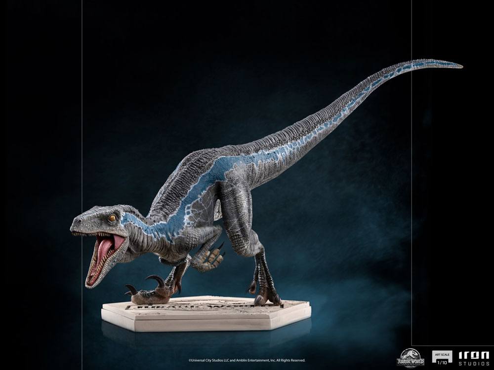 Jurassic World Fallen Kingdom Art Scale Statue 1/10 Blue 19 cm - Versand: 5-7 Tage nach Bestellung