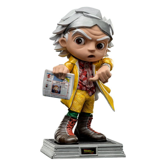 Zurück in die Zukunft II Mini Co. PVC Figur Doc Brown 15 cm - Versand: 5-7 Tage nach Bestellung