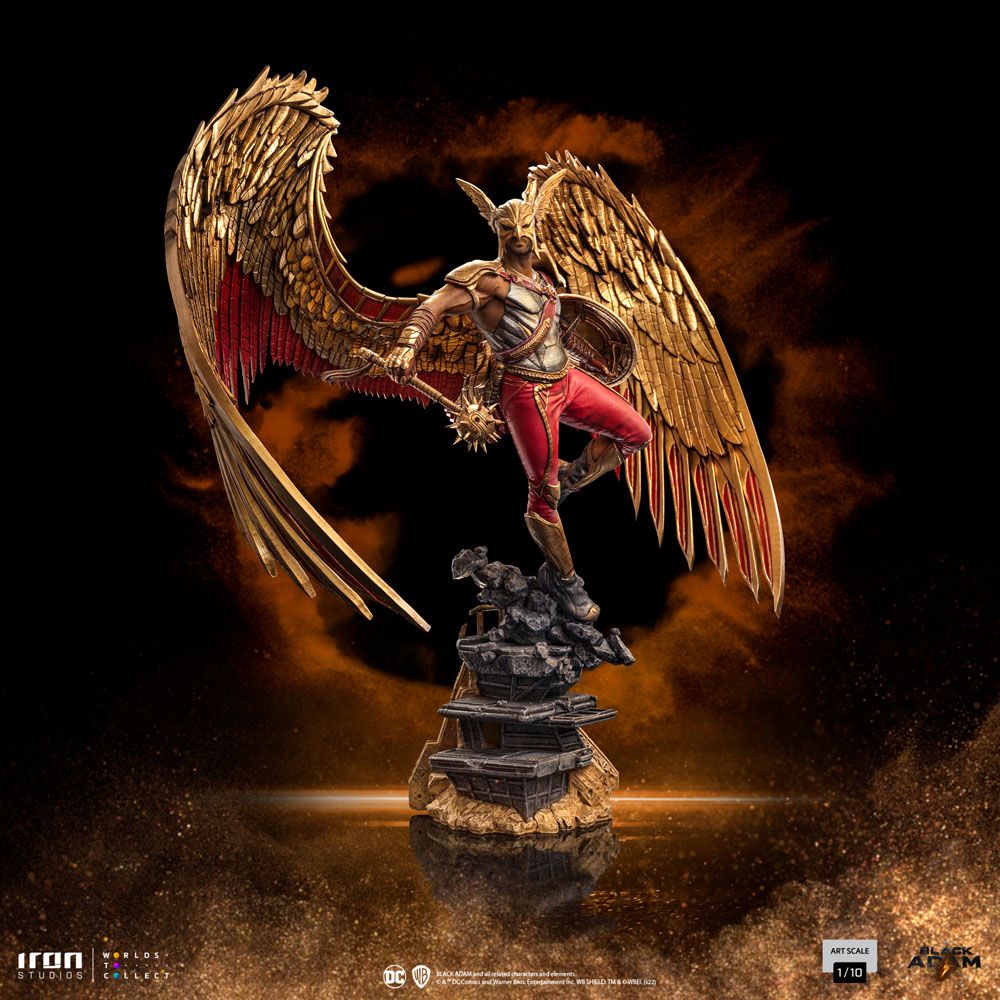 Black Adam Art Scale Statue 1/10 Hawkman 36 cm - Preorder - ETA Anfang 04.2025