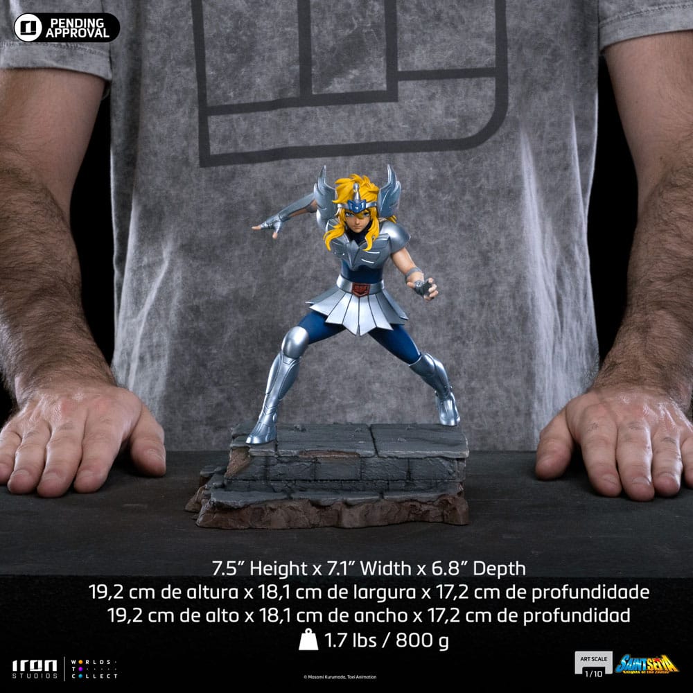 Saint Seiya Art Scale Statue 1/10 Cygnus Hyoga 19 cm - Versand: 7 Tage nach Bestellung